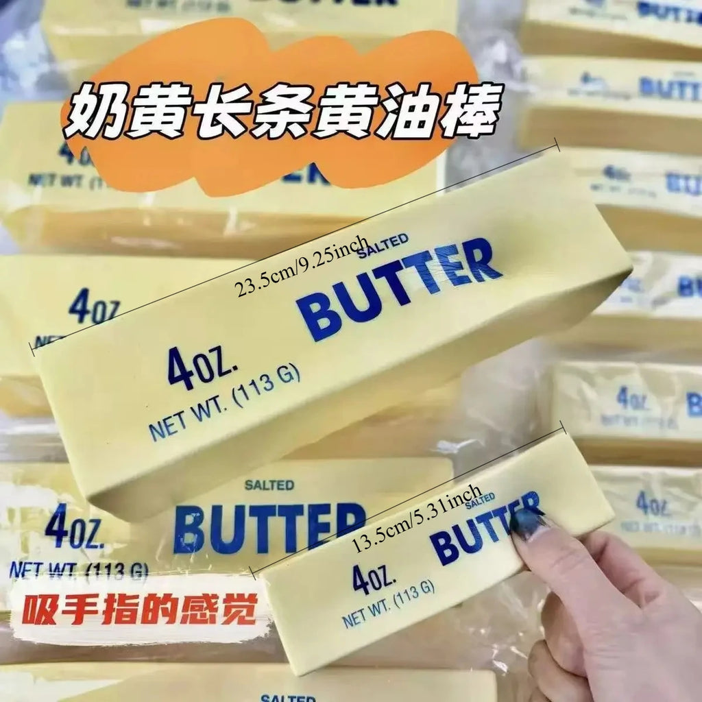 Squishy Super Big Butter Stick Slow Rising Fidget Toy Giant Butters Sticks Moist Squeeze Toy for Adults Kids Autism Girls Gifts